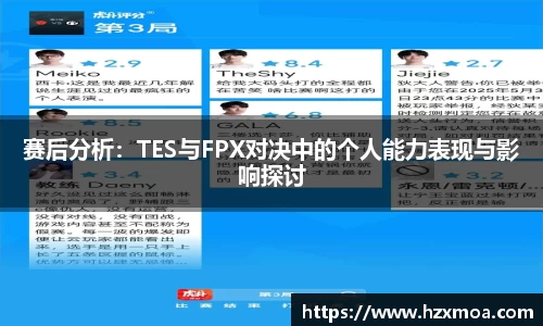 赛后分析：TES与FPX对决中的个人能力表现与影响探讨